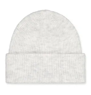 Samsoe & Samsoe Nor Hat – White Melange