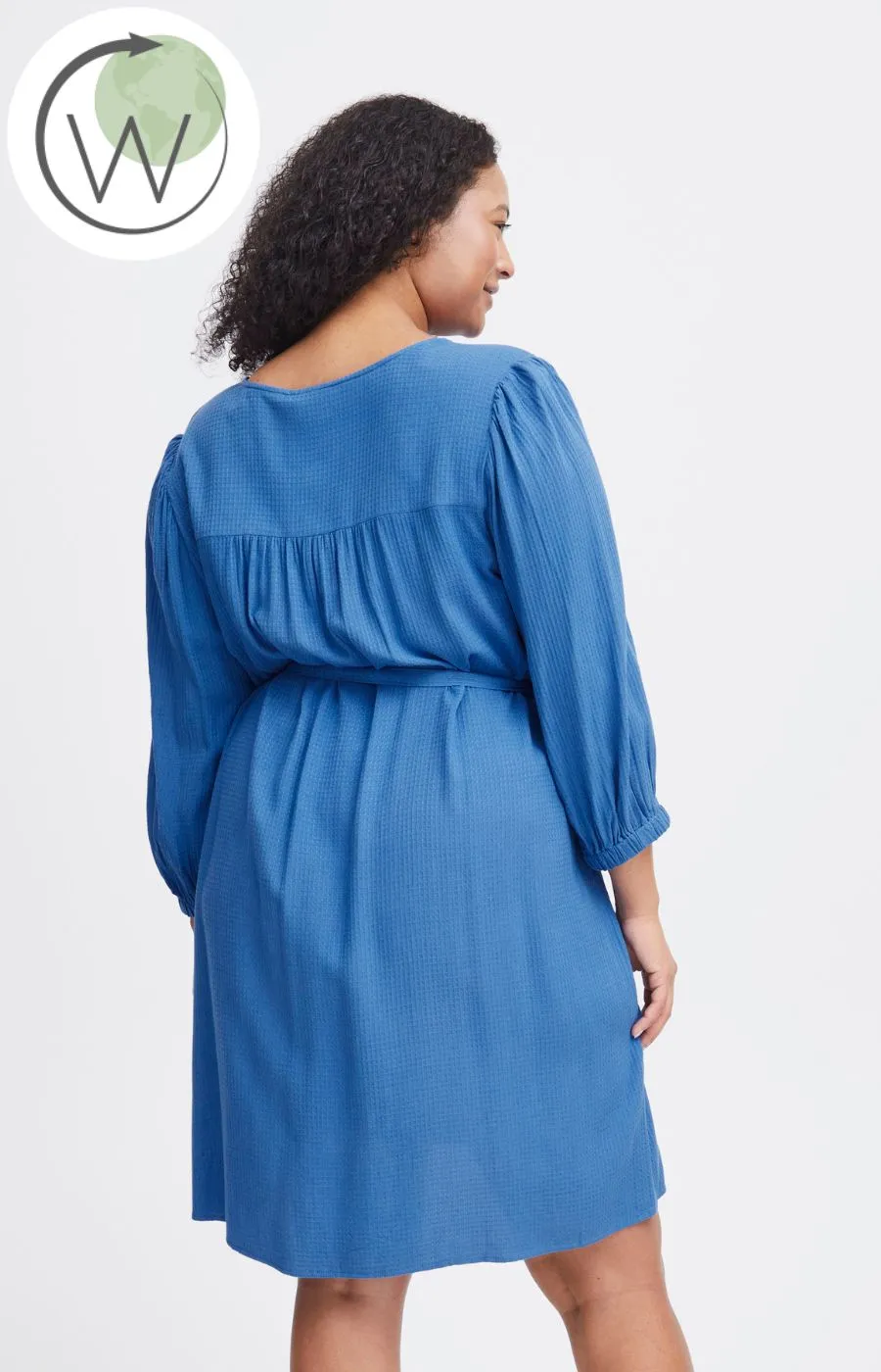 Simple Wish Oline Dress in Blue