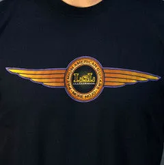 T-Shirt, Black, LsL Wing Logo