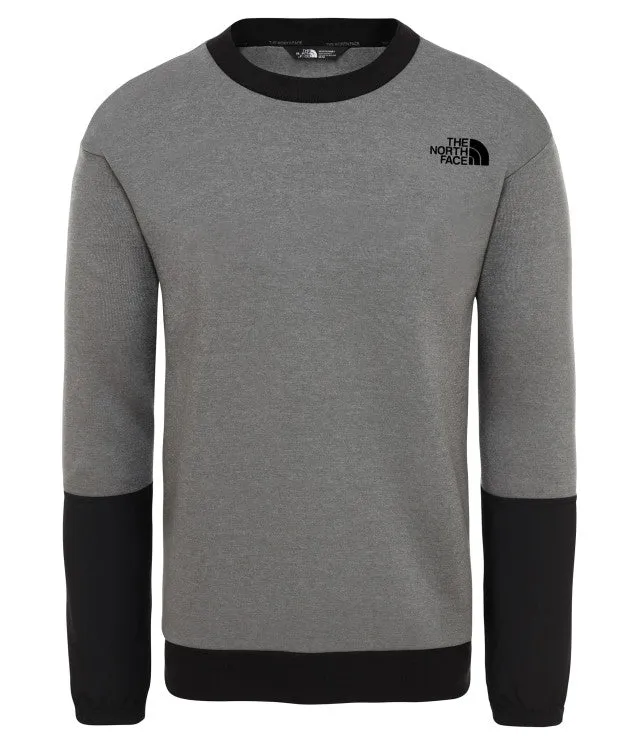 The North Face Graphic Ls Crew Men Lifestyle Sweatshirt Medium Grey