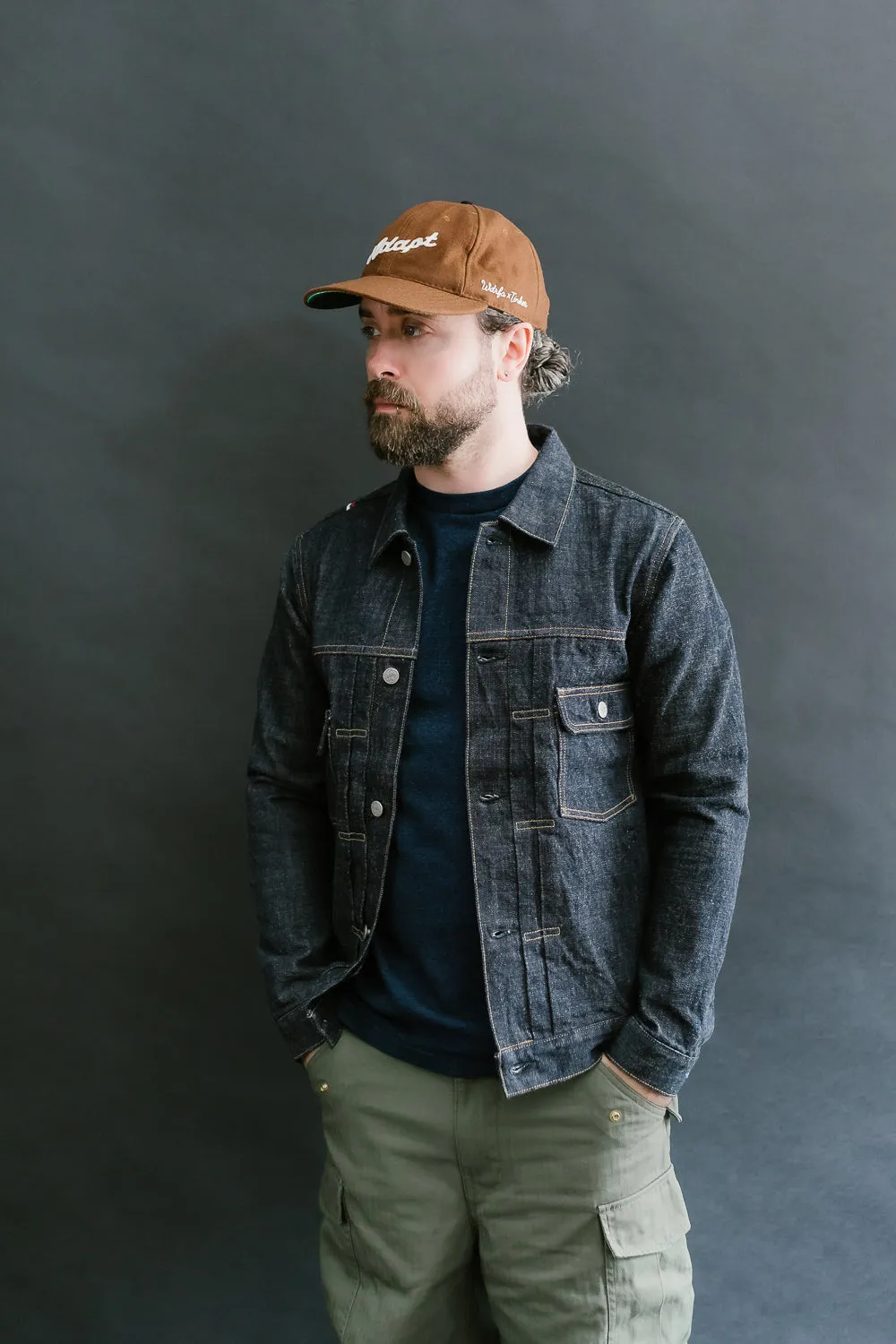 TNK402BE - 14oz Type II ZETTO Jacket - Indigo OW