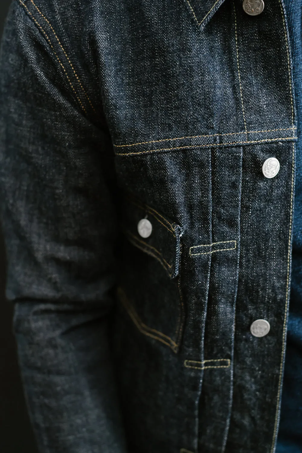 TNK402BE - 14oz Type II ZETTO Jacket - Indigo OW