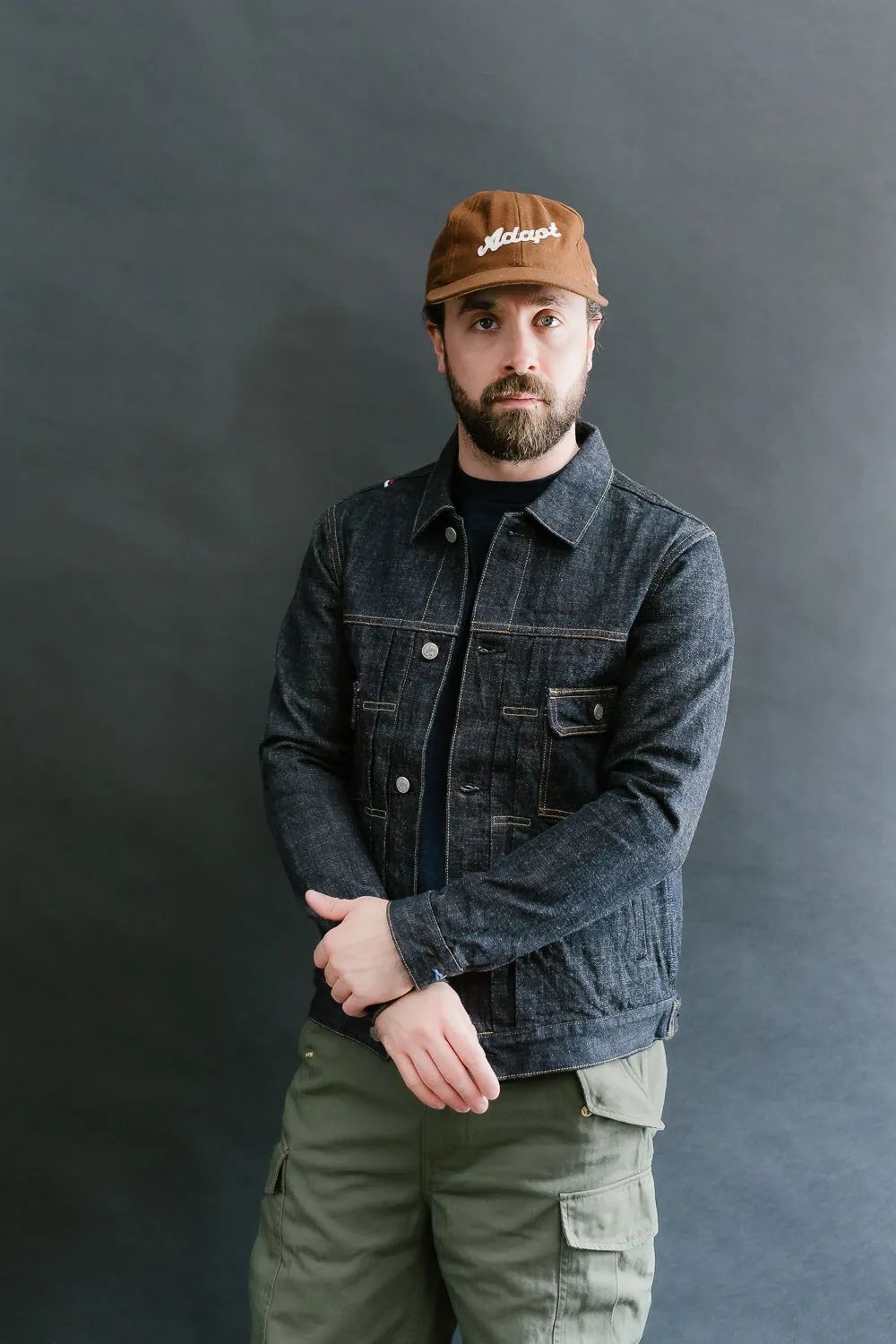 TNK402BE - 14oz Type II ZETTO Jacket - Indigo OW