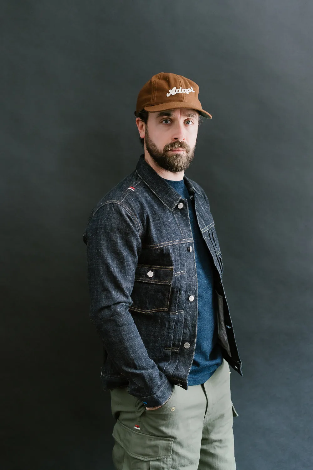 TNK402BE - 14oz Type II ZETTO Jacket - Indigo OW