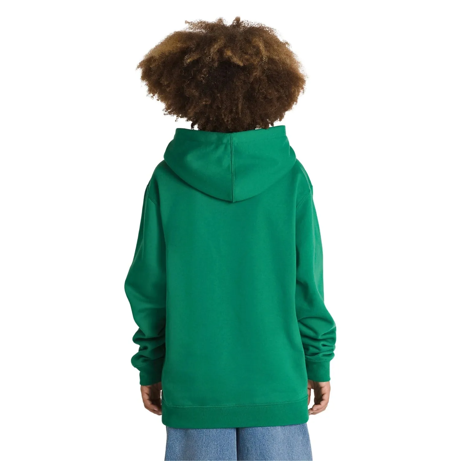 Vans Boys Caps Loose Kids Hoodie - Verdant Green