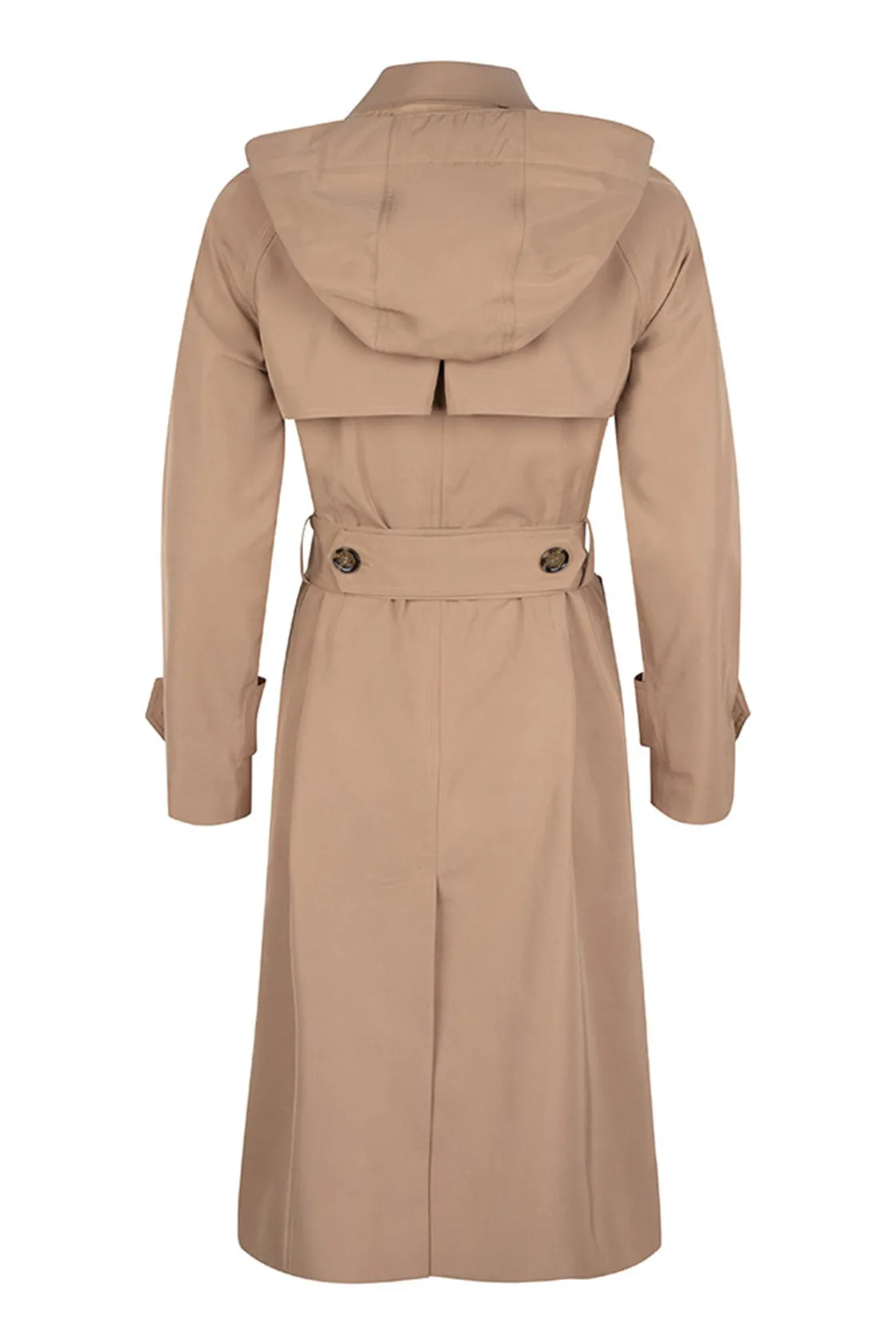 Waterproof Straight Trench - Beige